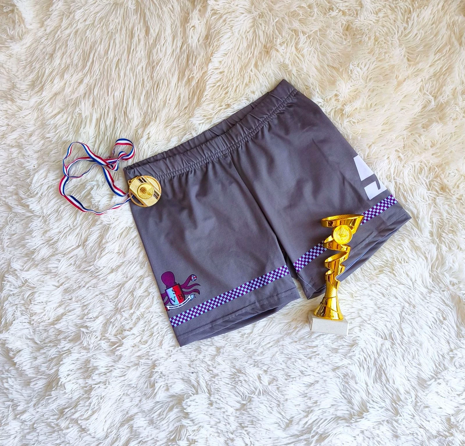 🩶 short de sport numéro 5 de club de volley-ball femme T36 🩶